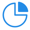 icons8 pie chart 100