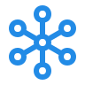 icons8 centralized network 96